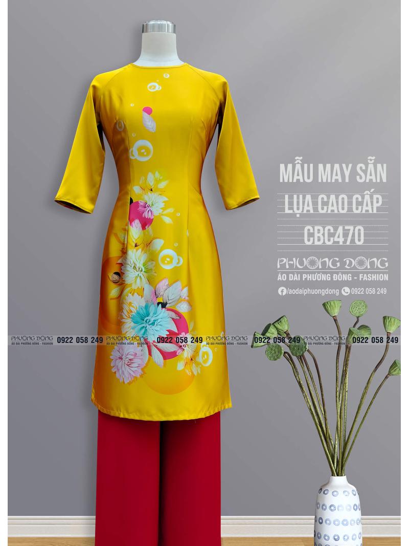 Áo Dài Cách Tân Lụa Cao Cấp CBC470